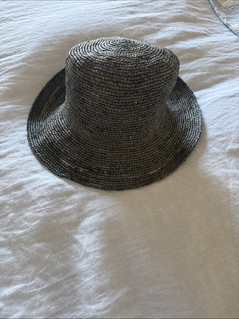 San Diego Hat Company x free people blue grey woven hat